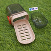 Portable Sealed Soap Box with Draining Tray