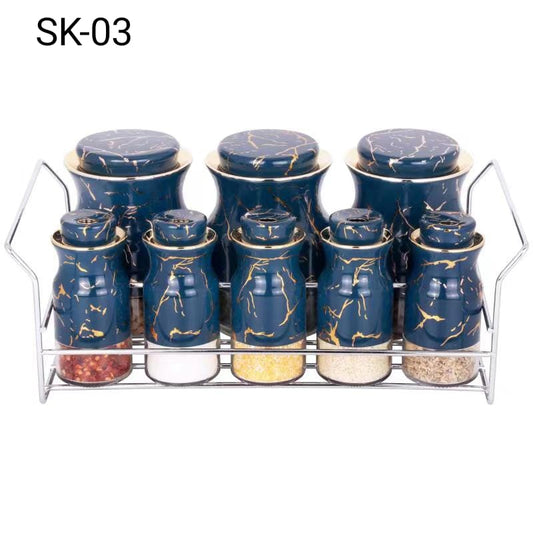 Spice Carousel with Stand