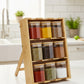 Bamboo Spice Jar 9pcs set