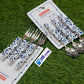 Danny Home "Classical Blue" Dessert Spoon & Fork Set