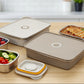 Chronos Fresh-Lock Stainless Steel Containers