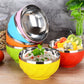 Steel Colour Bowls