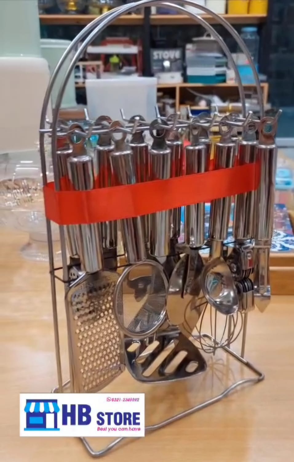 All-in-One Stainless Steel Kitchen Tool Set – Grater, Peeler, Can Opener, Pizza Cutter & More