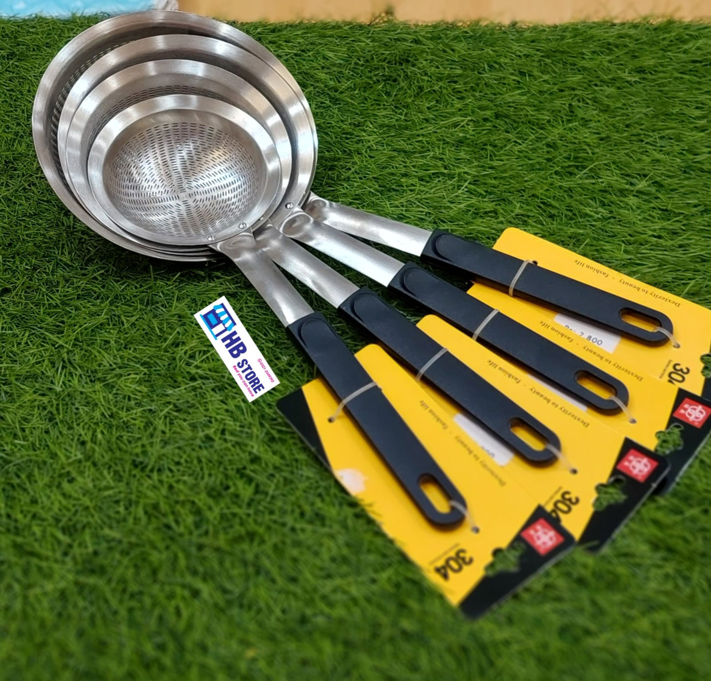 Heavy-Duty Stainless Steel Deep Skimmer/Strainer