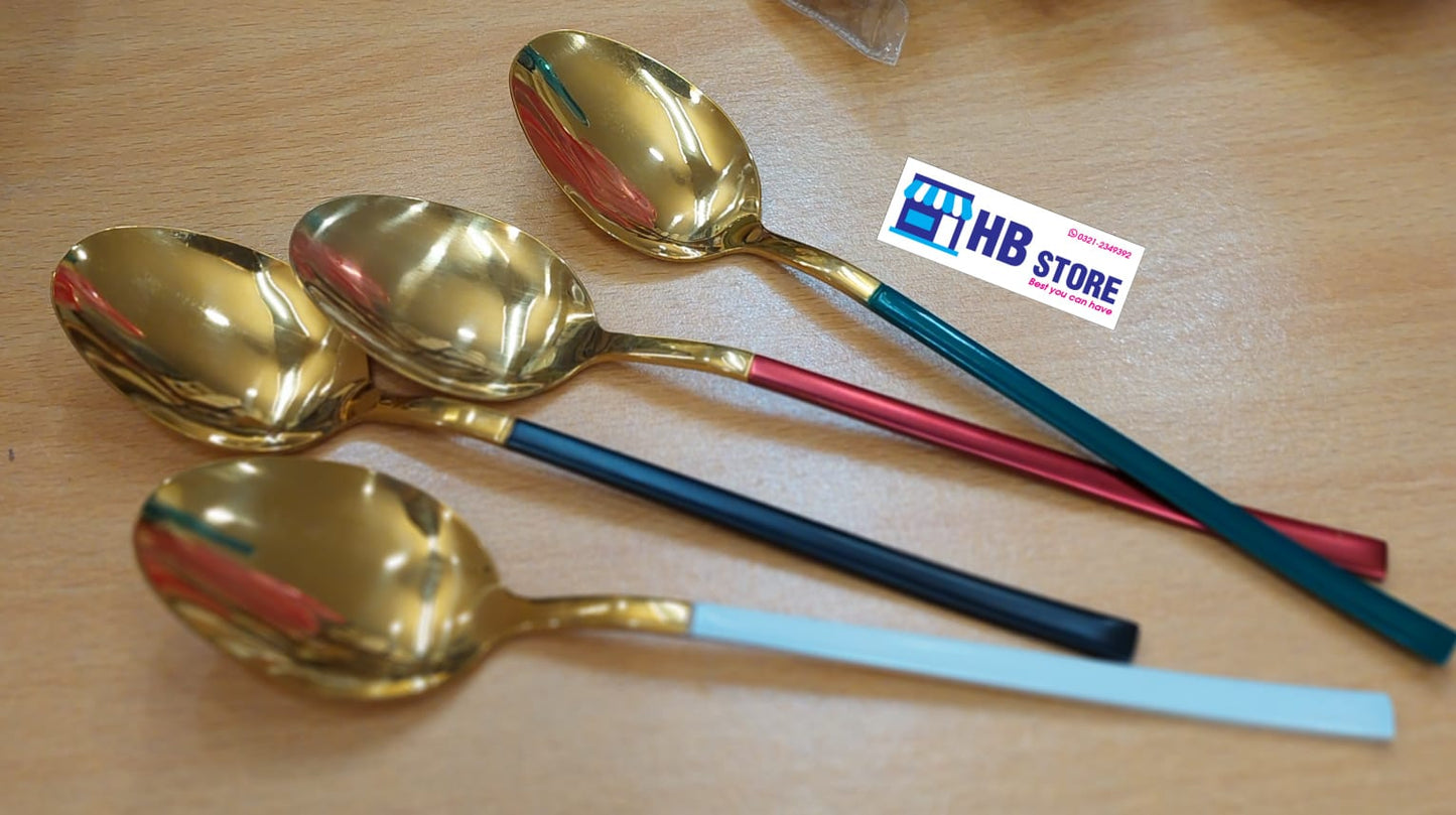 Dinner Spoon Cutlery Stainless Steel 6pcs set