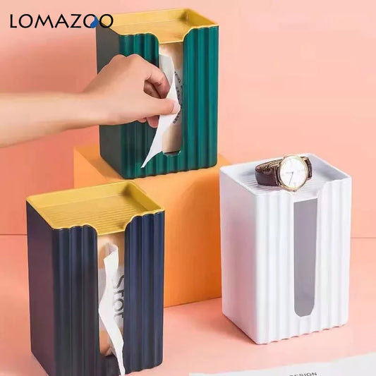 Home Storage Wall Mounted Tissue Box