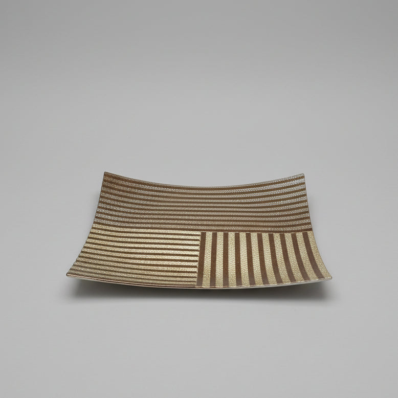 Luxury Gold Botanical Serving Trays & Platters