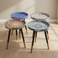 Round Moroccan Style Side Table