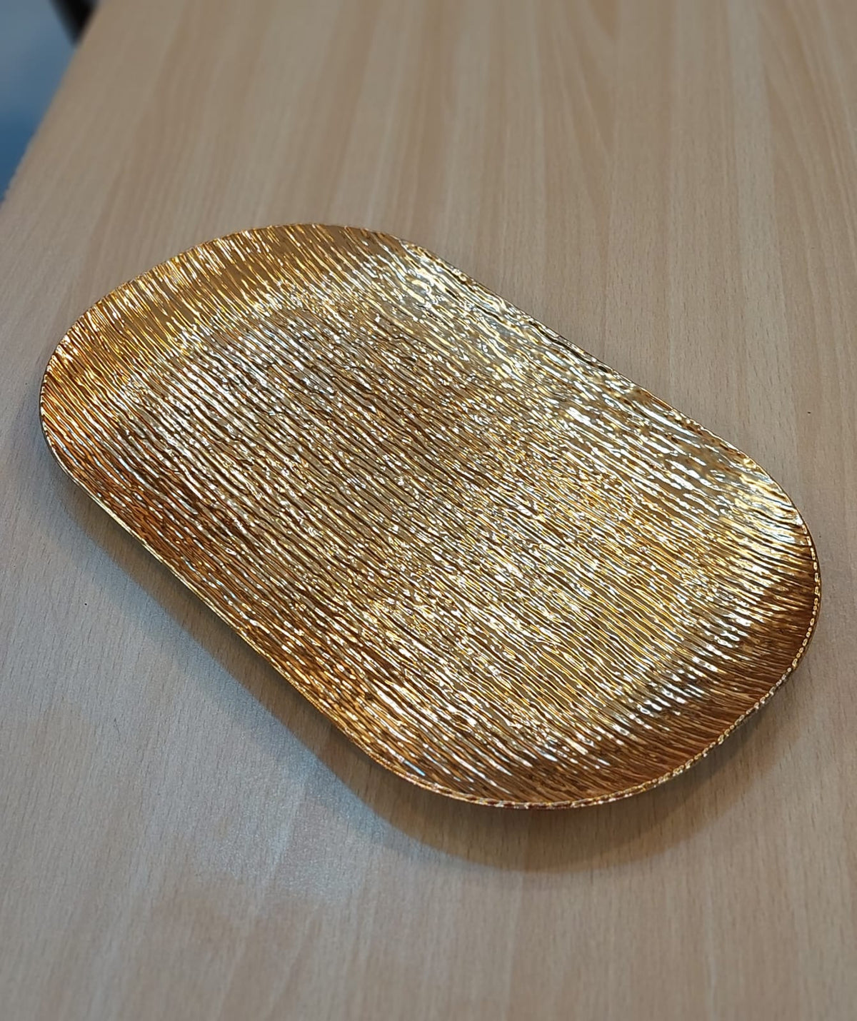 Luxury Gold Botanical Serving Trays & Platters