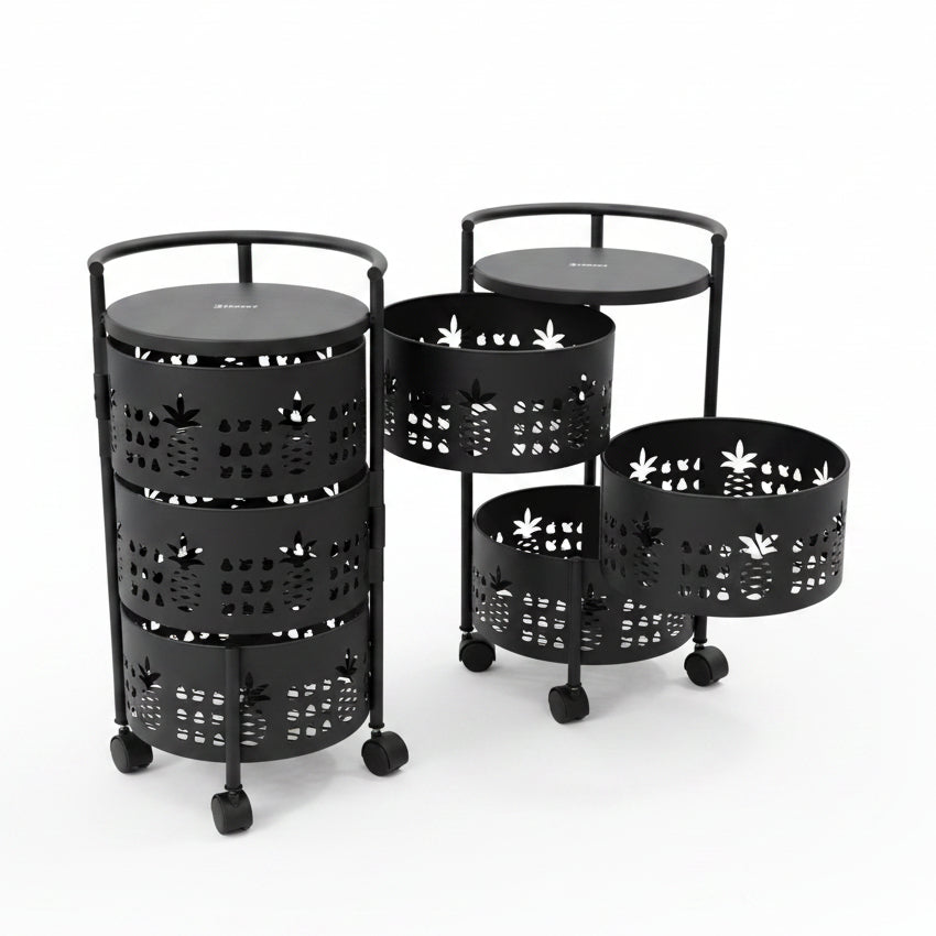 Multi-Layer Kitchen Trolley