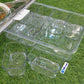 Multi-Compartment Acrylic Storage Box with Handle