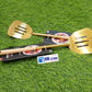 Elegant Gold Kitchen Turner Spoon