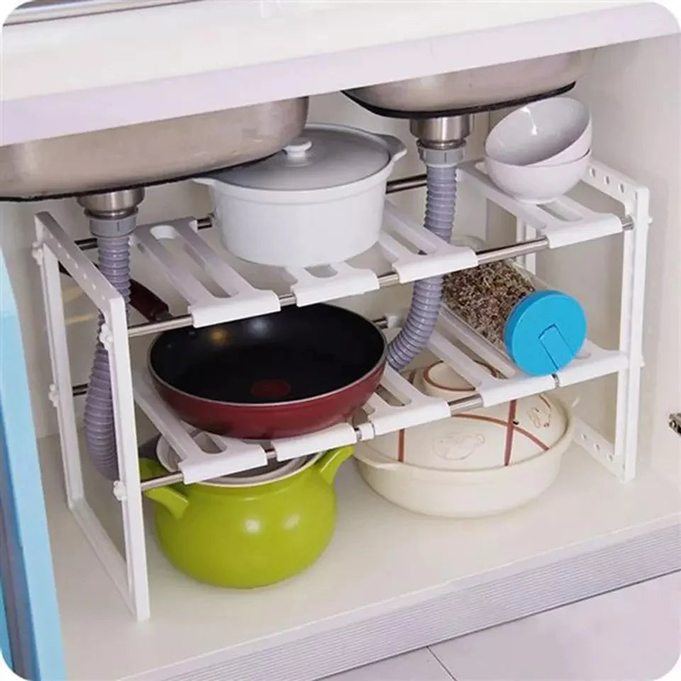 Under The Sink Space Saving Rack