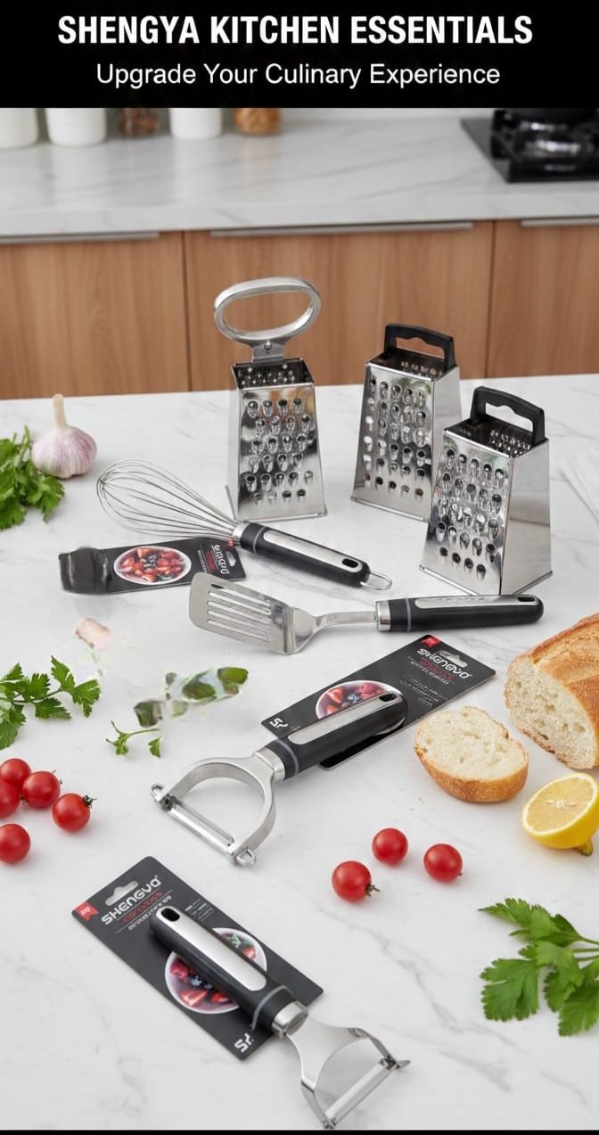 Complete Stainless Steel Kitchen Tools- 15 Essential Pieces