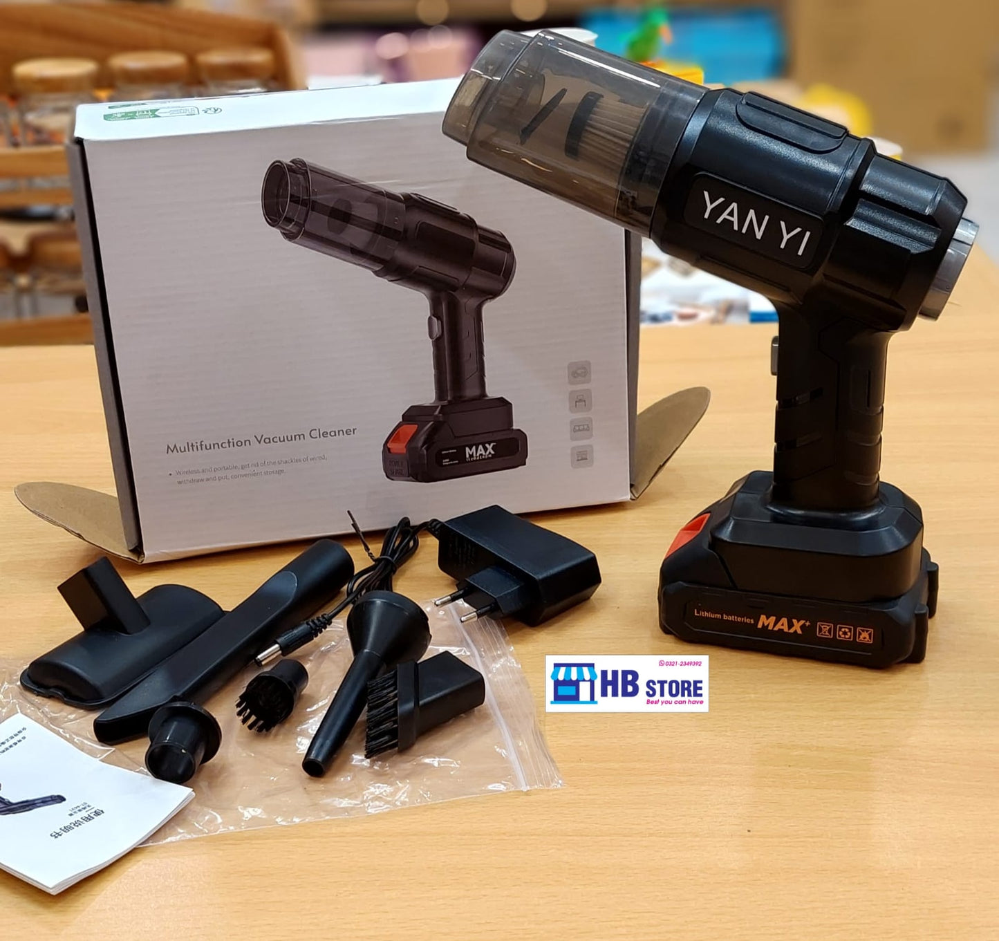 YAN YI Cordless Handheld Vacuum Cleaner