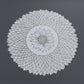 6 Pcs Gold Floral Vinyl Placemats Non Slip Dining Table Placemats