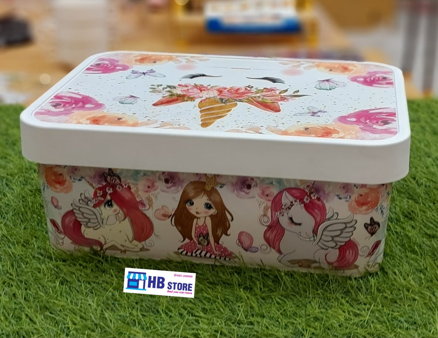 Kids' Decorative Toy Organizer Boxes