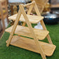 3 tier bamboo tray
