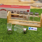 Danny Home 6-Jar Spice Rack Set with Bamboo Stand