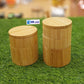 Multi-Tier Bamboo Jar – Spice, Sugar & Salt Organizer.