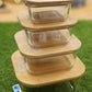 Borosilicate Glass Food Storage Containers