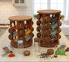 Classic Wooden  Rotating Masala Stand