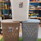 Large Capacity 58 Liter Perforated Laundry Hamper with Lid