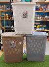 Large Capacity 58 Liter Perforated Laundry Hamper with Lid